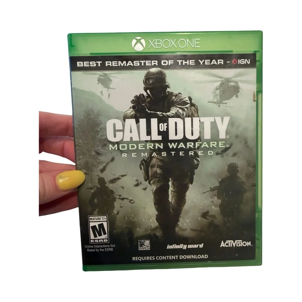 Call of Duty Modern Warfare Remastered Xbox One Activision FPS EUC